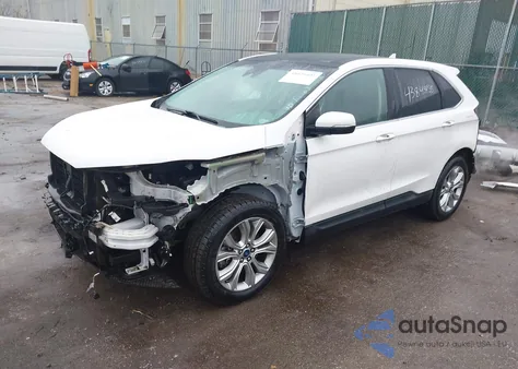 2019 Ford Edge Titanium из США, поврежденный, VIN 2FMPK4K96KBB41325